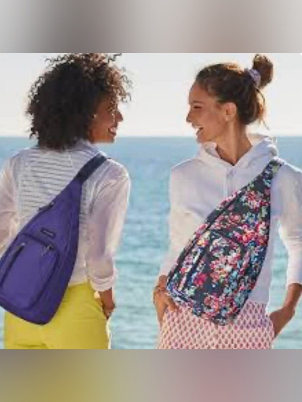 💜NEW Vera Bradley Sling Backpack Cross Body Bag